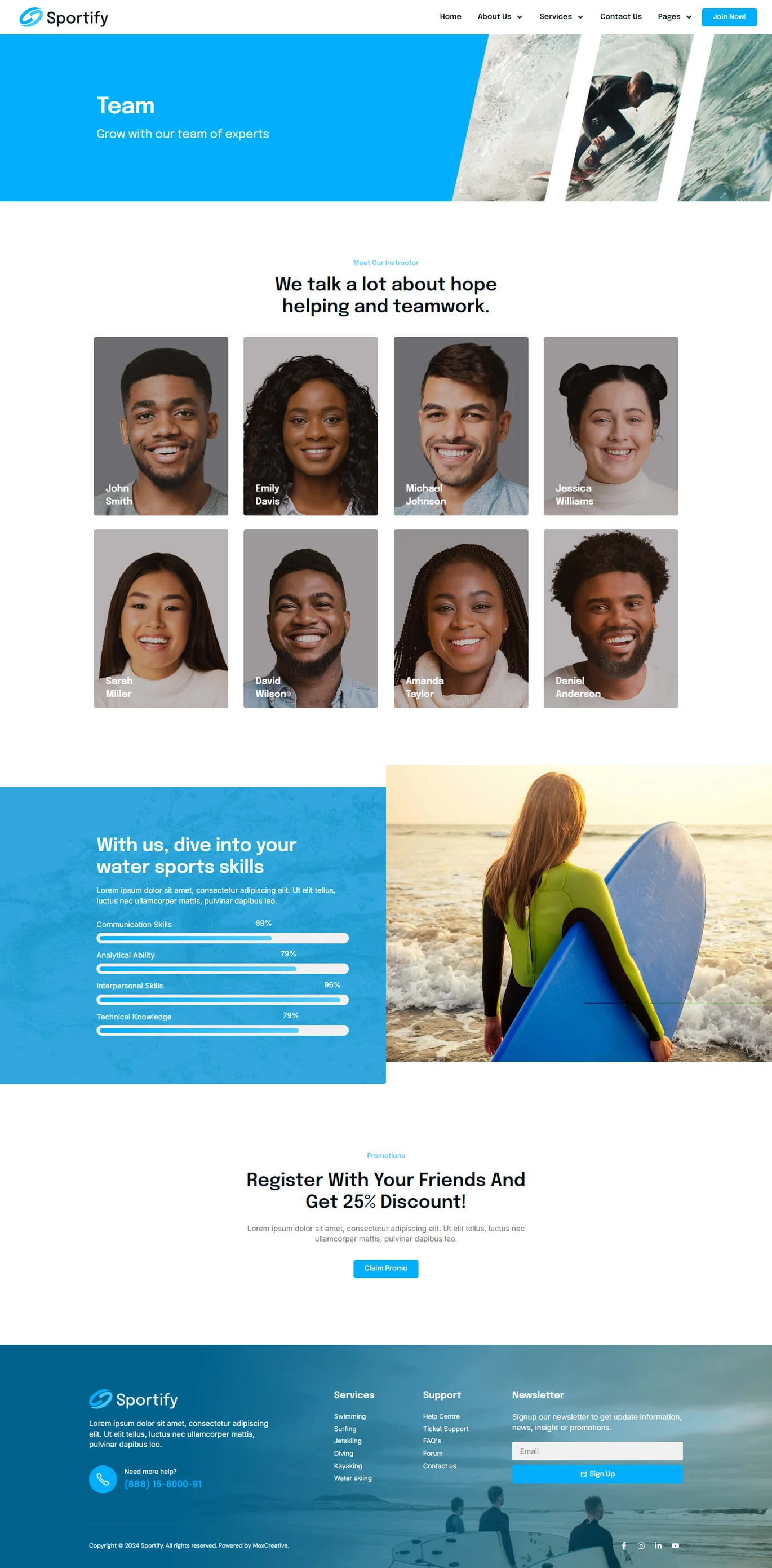 图片[1]-Sportify – 水上运动与冲浪 Elementor Pro 模板套件-光子波动网 | 专业WordPress修复服务，全球范围，快速响应