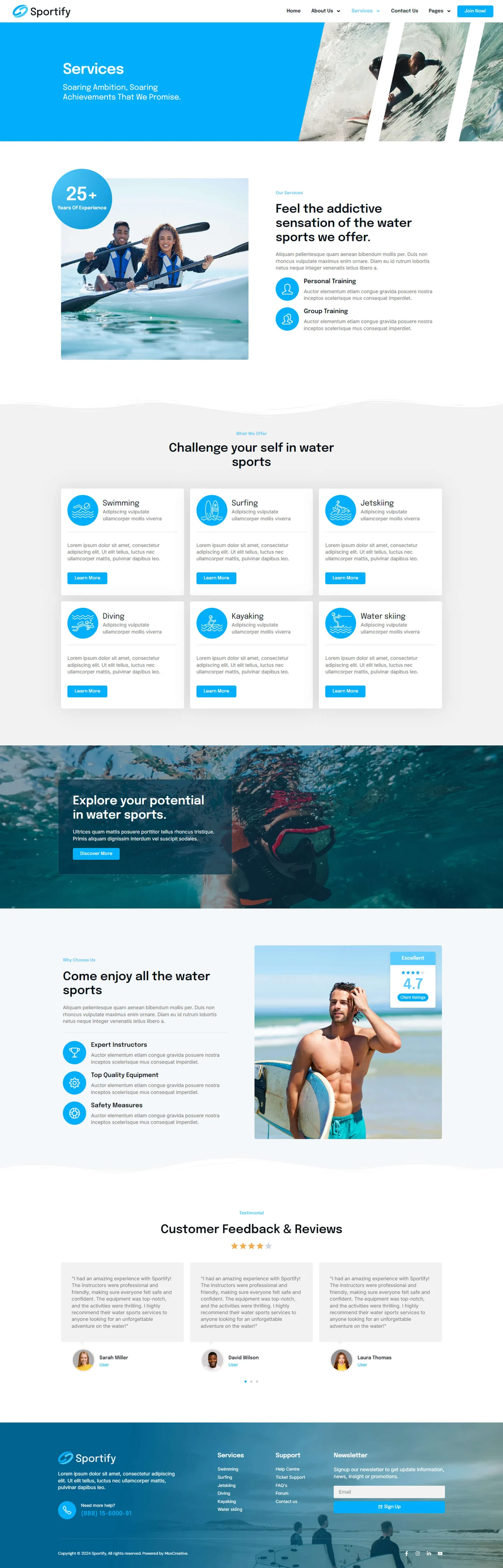 图片[2]-Sportify – 水上运动与冲浪 Elementor Pro 模板套件-光子波动网 | 专业WordPress修复服务，全球范围，快速响应