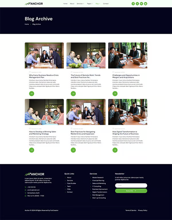 Image [2] - Anchor - Business Consulting Elementor Template Suite - Photon Flux Network | Professional WordPress Repair Service, Worldwide, Fast Response