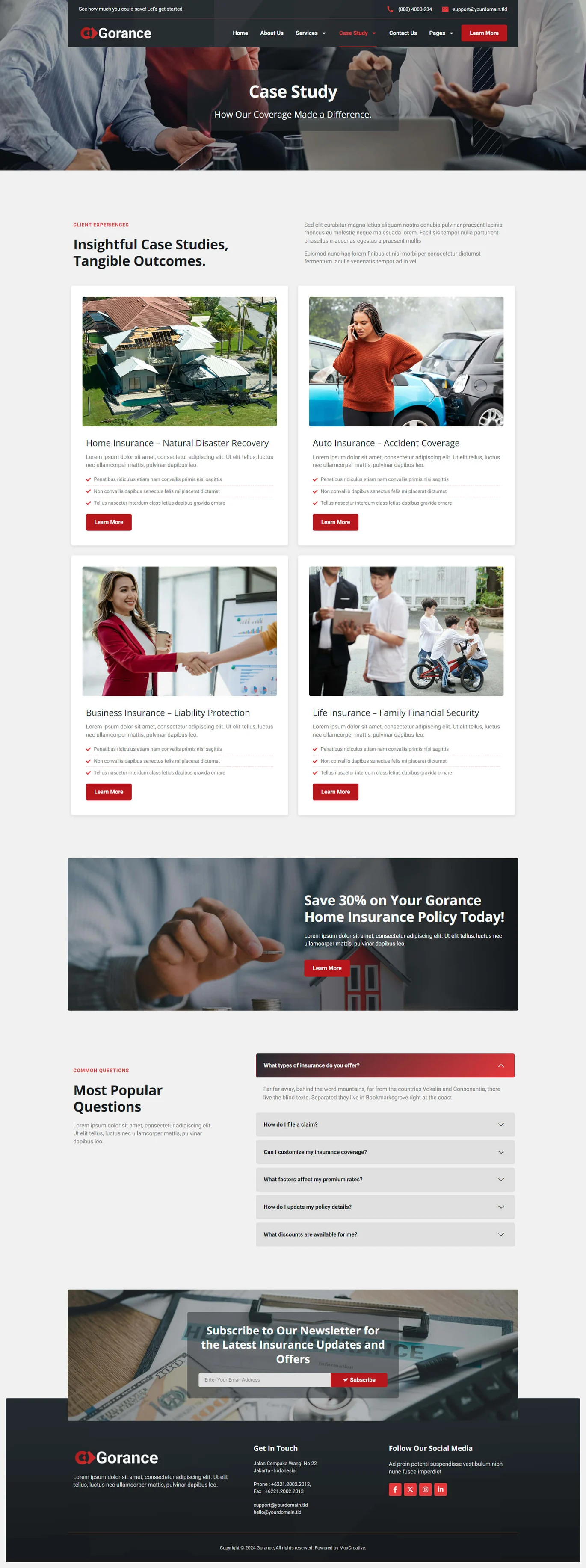 Image [2]-Gorance - Insurance Agent Elementor Pro Template Suite - Photon Flux.com | Professional WordPress Repair Service, Global Reach, Fast Response