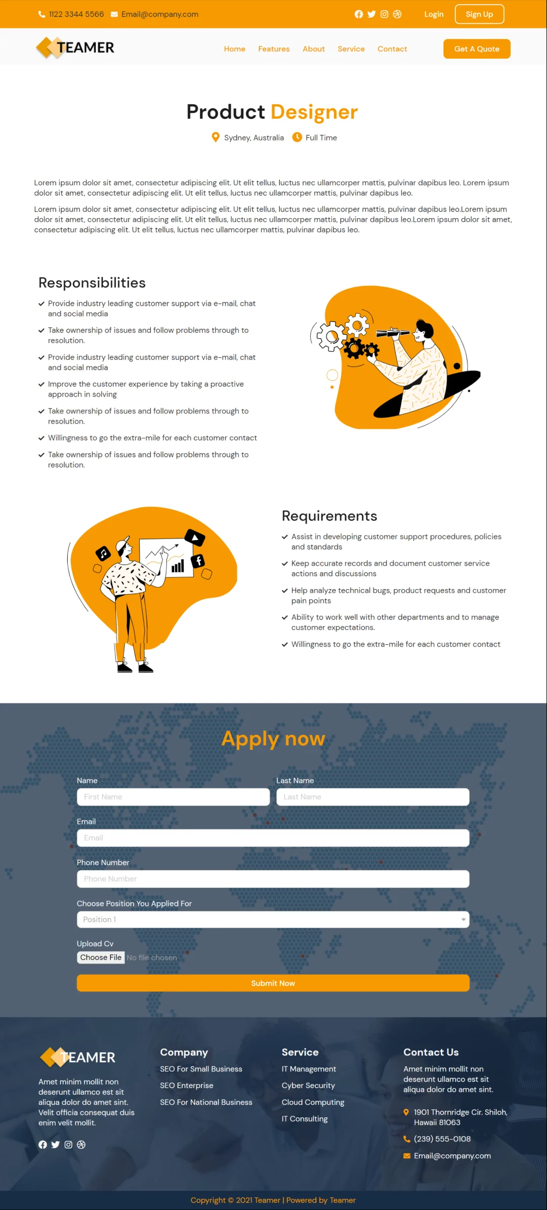 图片[3]-Teamer – SEO 营销 Elementor 模板套件-光子波动网 | 专业WordPress修复服务，全球范围，快速响应