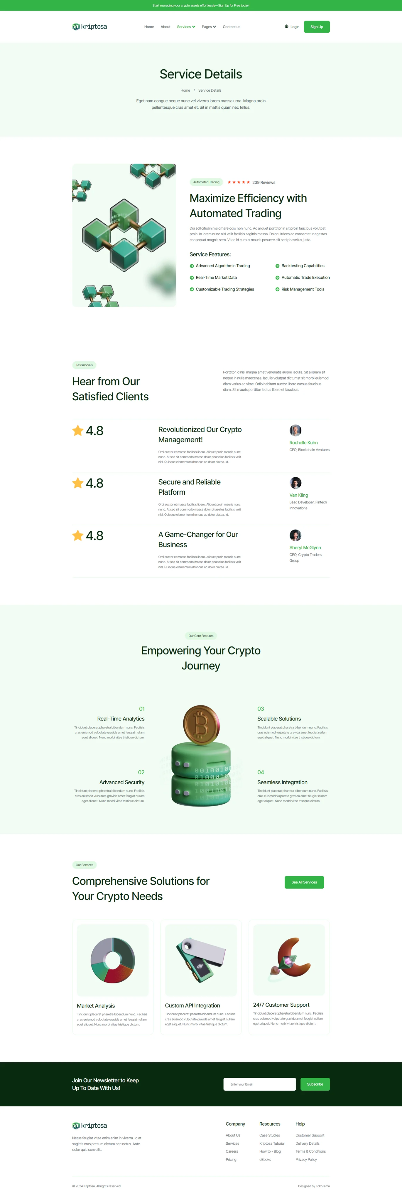 图片[2]-Kriptosa – Web3 SaaS Elementor 模板套件-光子波动网 | 专业WordPress修复服务，全球范围，快速响应