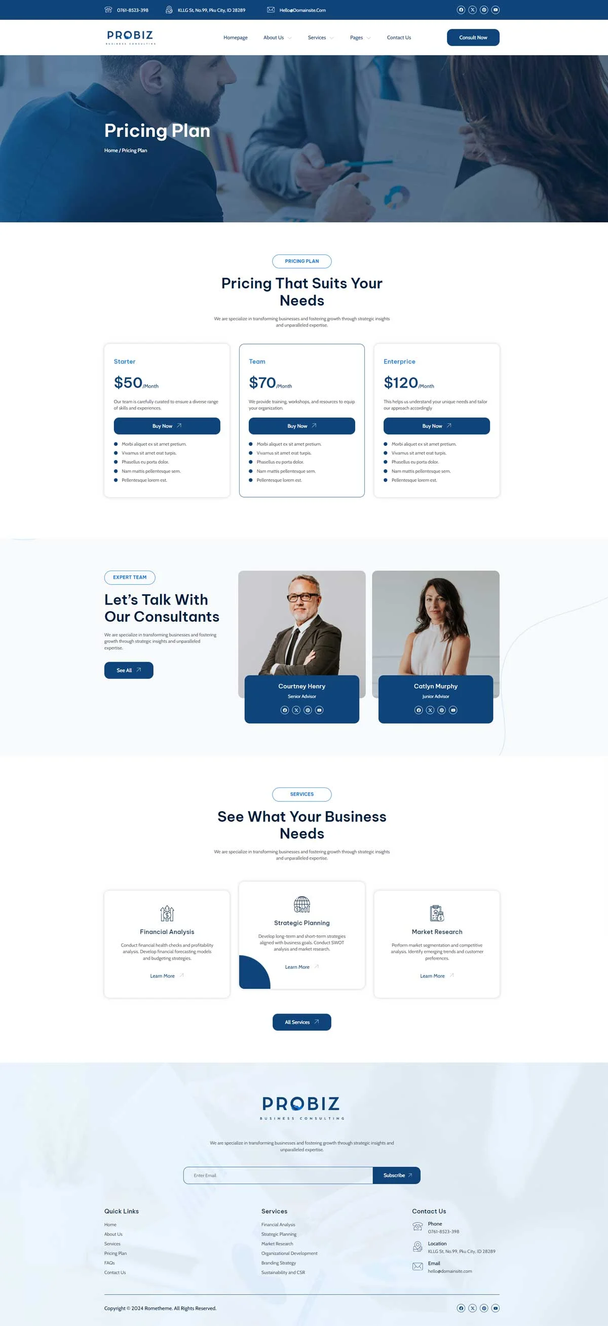 图片[1]-Probiz – 商业咨询 Elementor 模板套件-光子波动网 | 专业WordPress修复服务，全球范围，快速响应