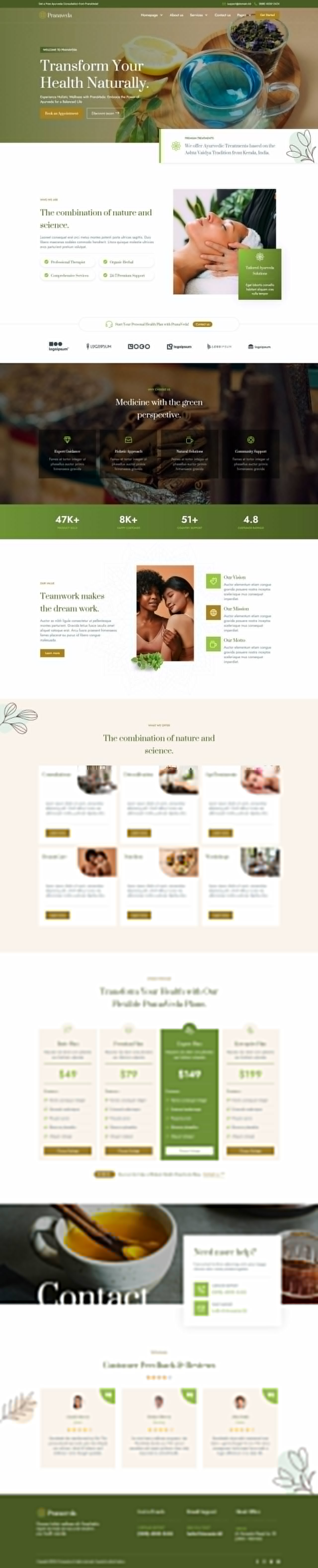 Image [1] - PranaVeda - Ayurvedic Treatment & Spa Elementor Pro Template Suite - Photon Fluctuation Network | Professional WordPress Repair Service, Global Reach, Fast Response