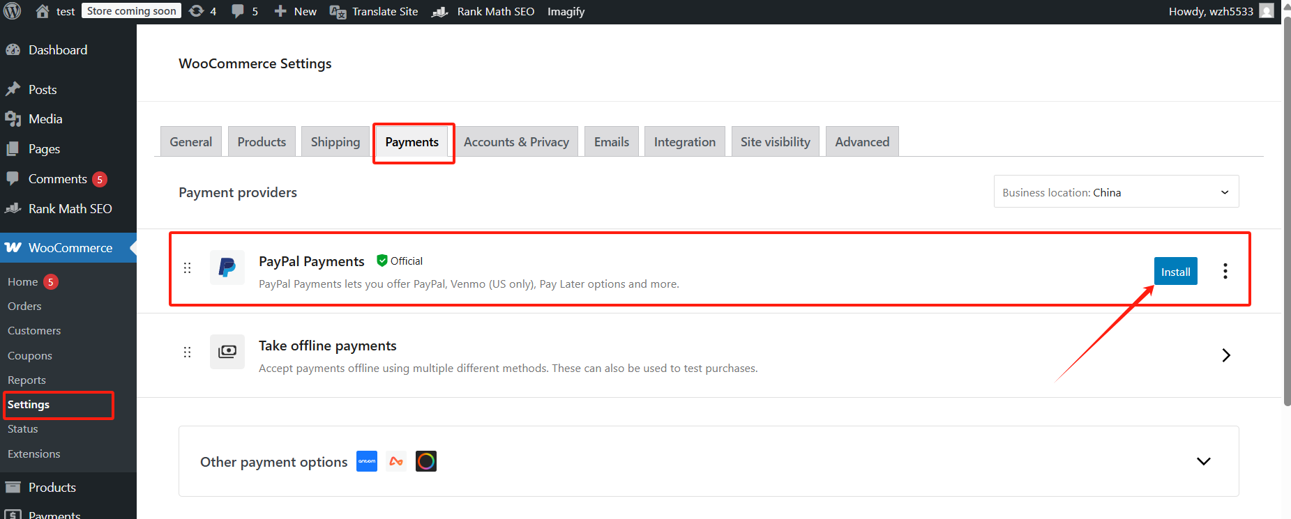 图片[4]-操作教程：如何为你的 WooCommerce 商店集成 PayPal