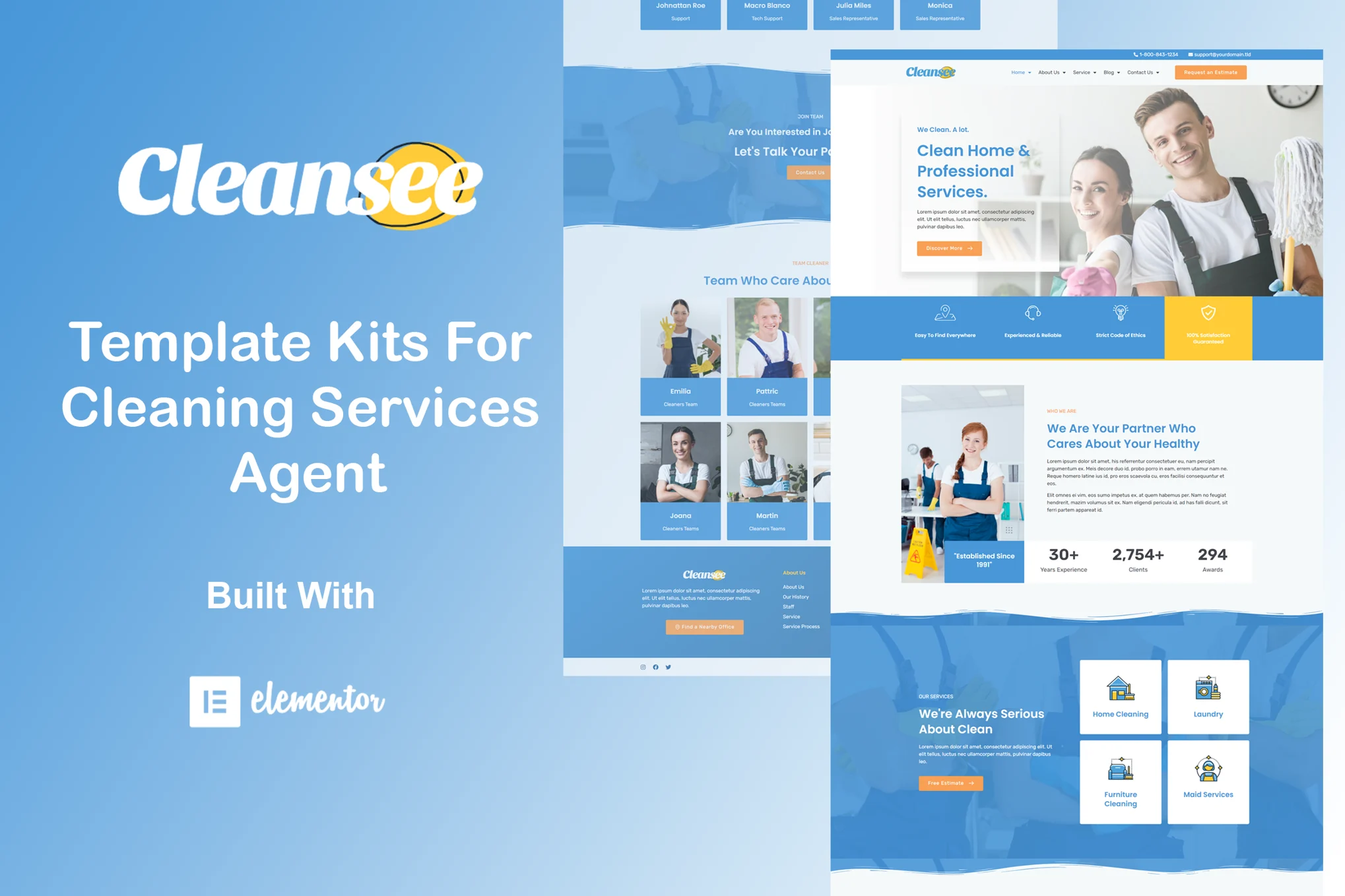 Image[1]-Cleansee - Cleaning Service Elementor Template Suite - Photon Flux | Service de réparation WordPress professionnel, couverture mondiale, réponse rapide