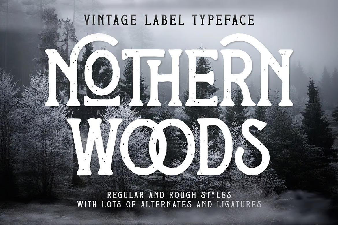 Nothern Woods Vintage Label Fonts - Photon Flux | ¡Servicio profesional de reparación de WordPress, en todo el mundo, respuesta rápida!