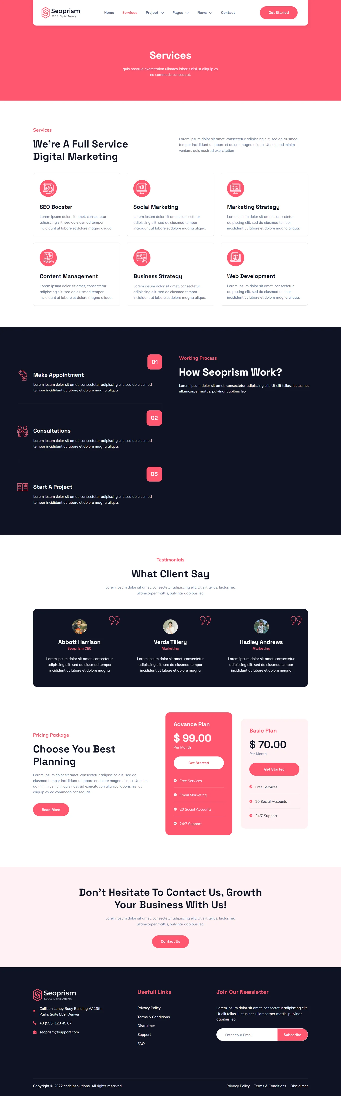 Image [1] - Seoprism - SEO & Digital Marketing Agency Elementor Template Suite - photonwave.com | Service de réparation WordPress professionnel, portée mondiale, réponse rapide