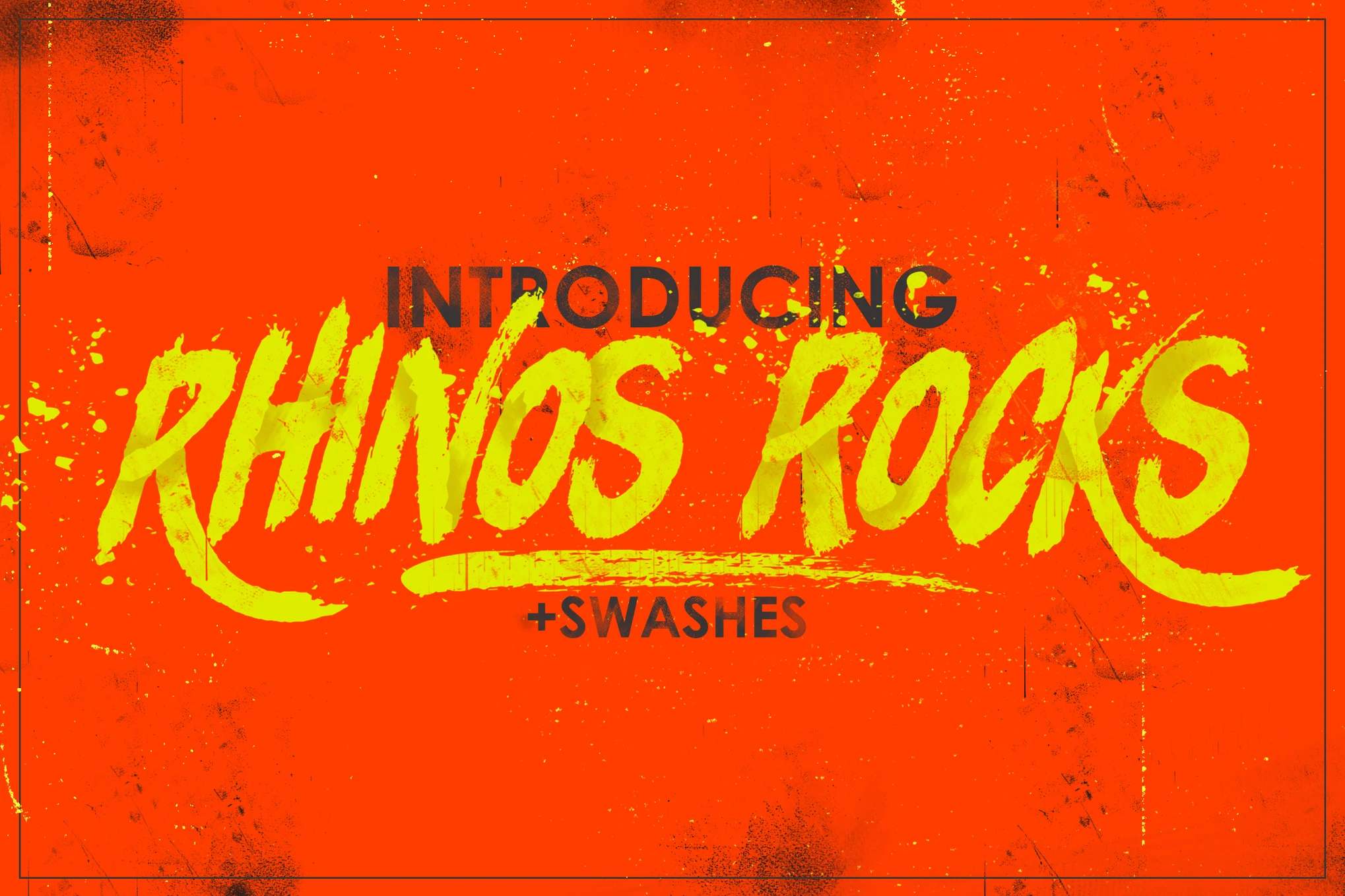RHINOS ROCKS - 刷笔字体-光子波动网 | 专业WordPress修复服务,全球范围,快速响应
