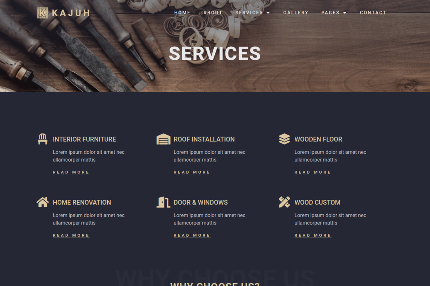 图片[2]-Kajuh – 木工 Elementor 模板套件-光子波动网 | 专业WordPress修复服务，全球范围，快速响应