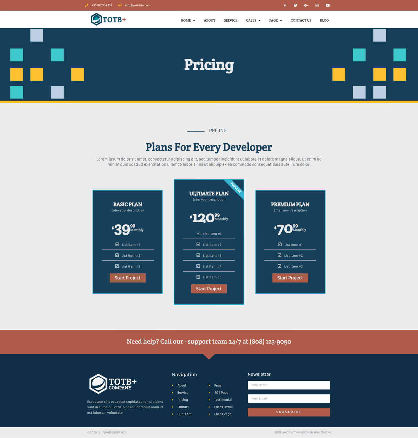 TOTB - 营销解决方案 Elementor 模板套件-光子波动网 | 专业WordPress修复服务，全球范围，快速响应