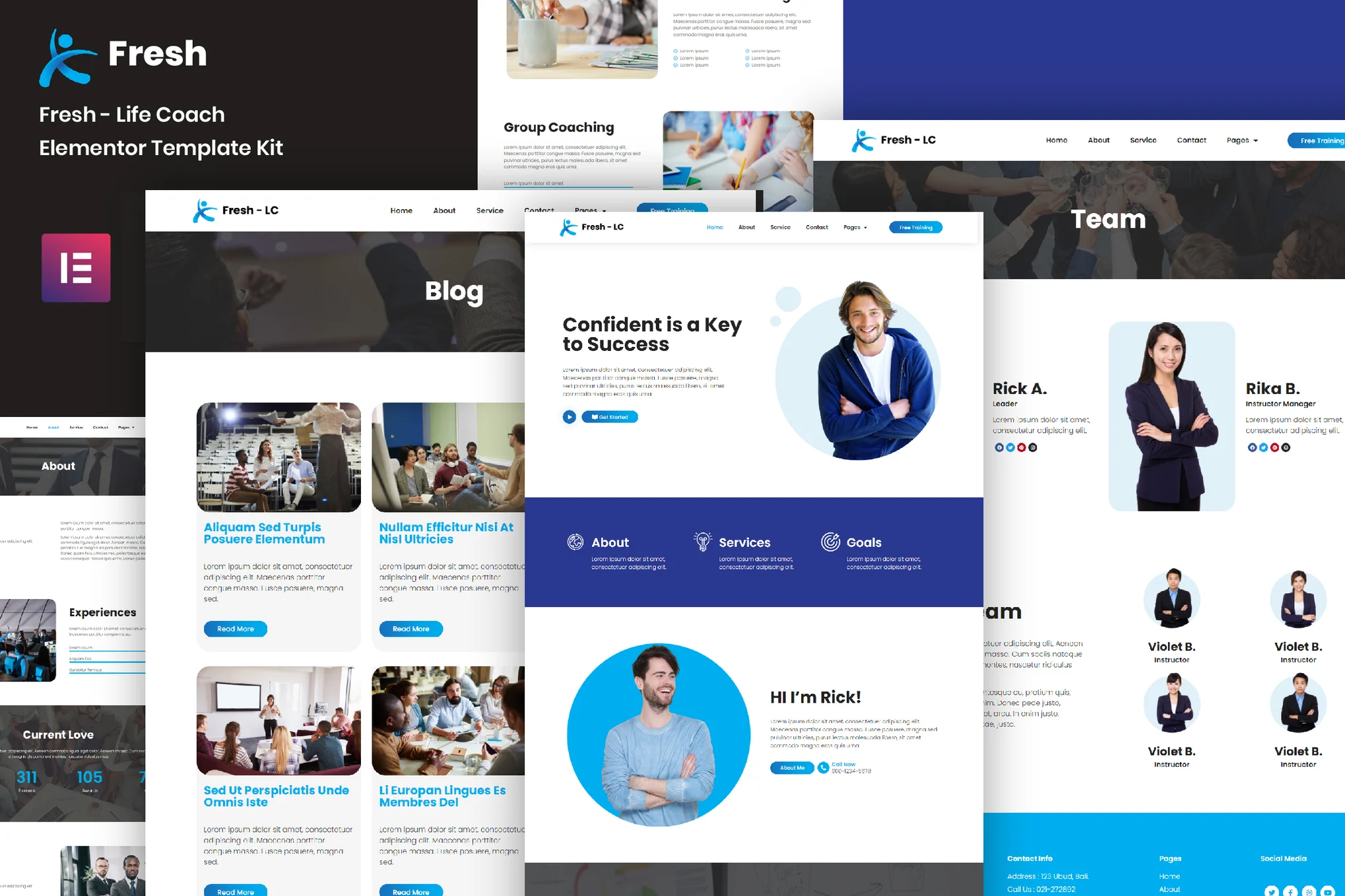 Image [1] - Fresh - Life Coach Elementor Template Kit - Photon Flux.com | Servicio Profesional de Reparaciones de WordPress, Alcance Global, Respuesta Rápida