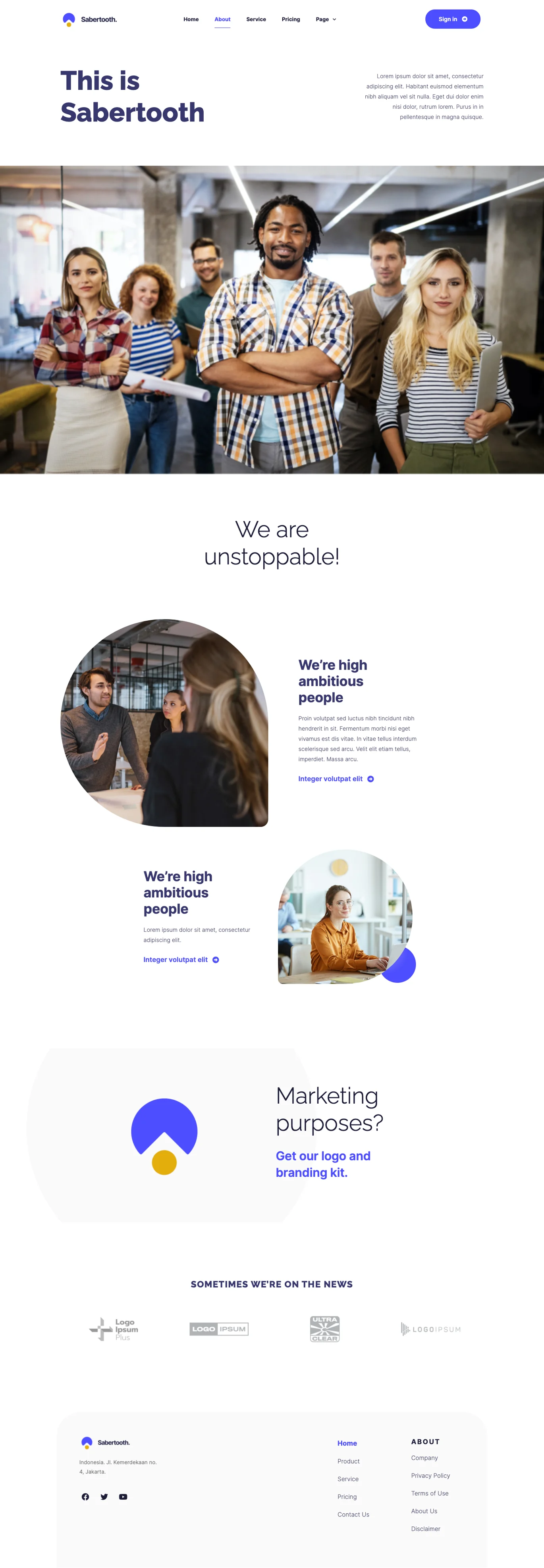 Imagen [3] - Sabertooth | Business Startup Elementor Template Suite - Photon Volatility Network | Servicio Profesional de Reparaciones WordPress, Alcance Global, Respuesta Rápida