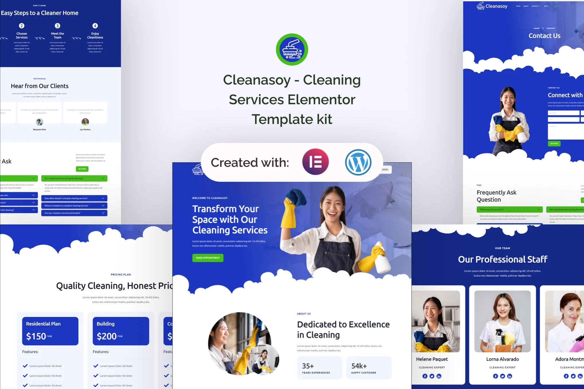 Cleanasoy - Cleaning Service Elementor Template Pack - Photon Fluctuation Network | Servicio Profesional de Reparaciones de WordPress, en todo el mundo, respuesta rápida