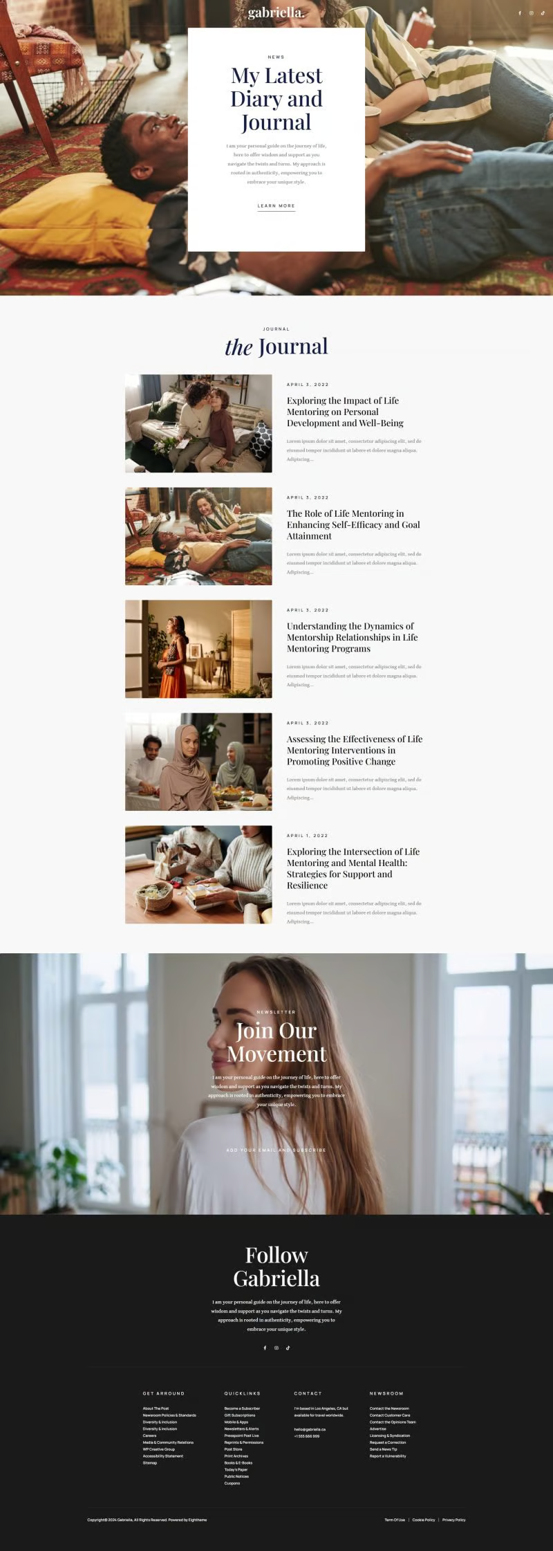 图片[2]-Gabriella – 动力与商业教练 Elementor 模板包-光子波动网 | 专业WordPress修复服务，全球范围，快速响应