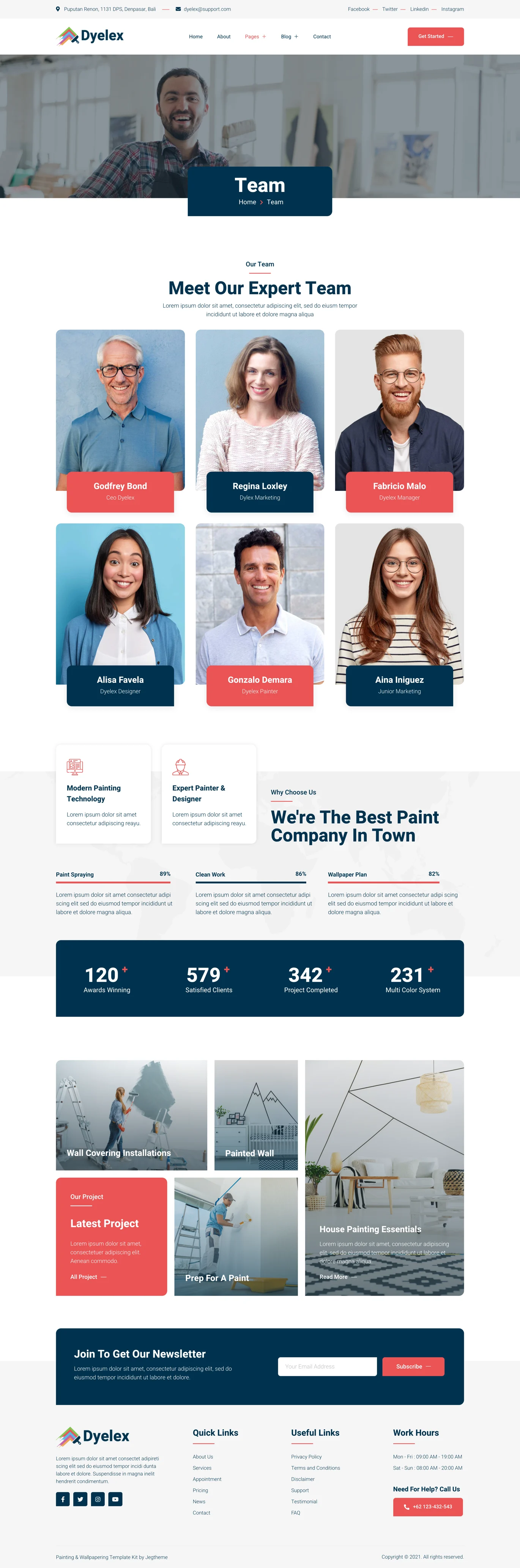 图片[2]-Dyelex – 油漆与墙纸服务 Elementor 模板套件-光子波动网 | 专业WordPress修复服务，全球范围，快速响应