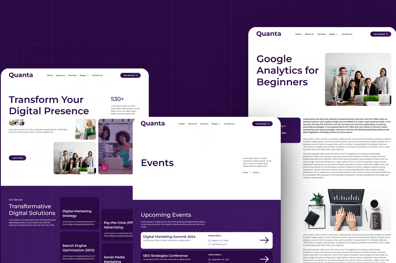 图片[3]-Quanta – 数字营销 Elementor 模板包-光子波动网 | 专业WordPress修复服务，全球范围，快速响应