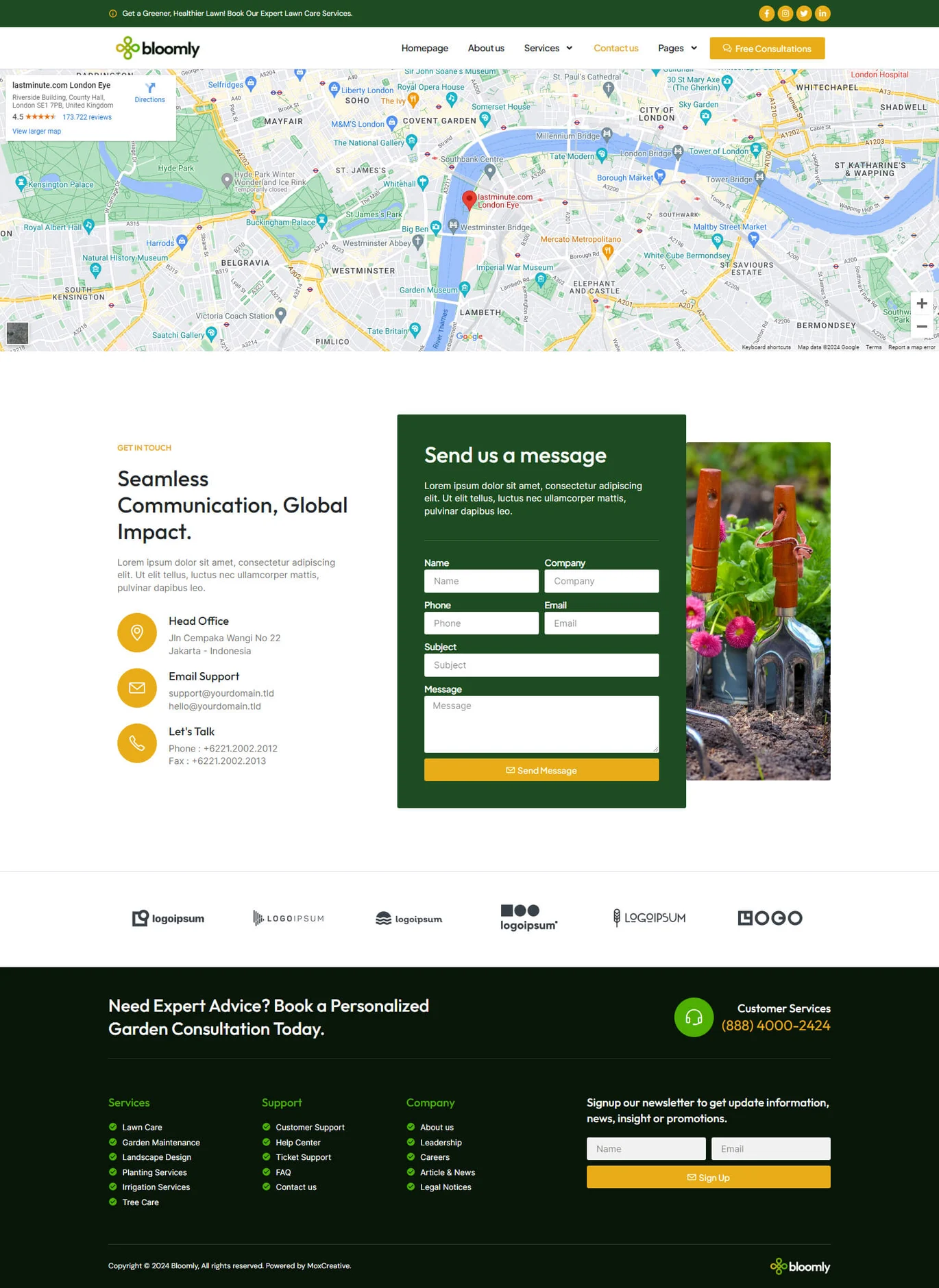 图片[3]-Bloomly – 园艺与景观服务 Elementor Pro 模板包-光子波动网 | 专业WordPress修复服务，全球范围，快速响应