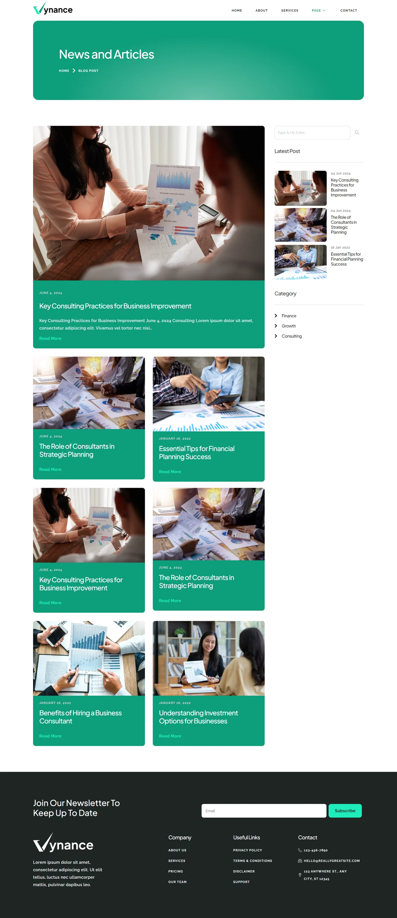 图片[2]-Vynance – 财务与商业咨询 Elementor 模板包-光子波动网 | 专业WordPress修复服务，全球范围，快速响应