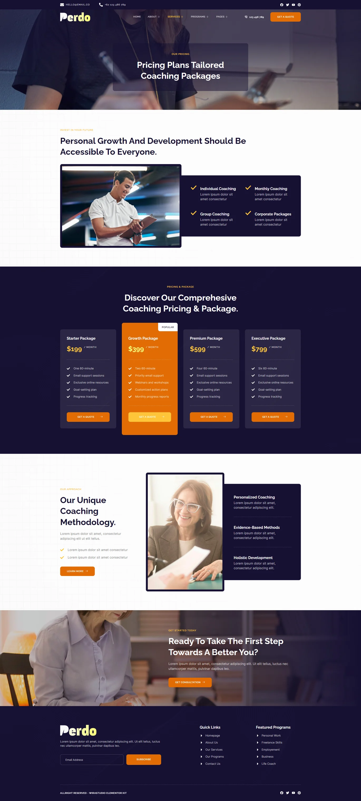 图片[1]-Perdo – 个人发展教练 Elementor 模板包-光子波动网 | 专业WordPress修复服务，全球范围，快速响应