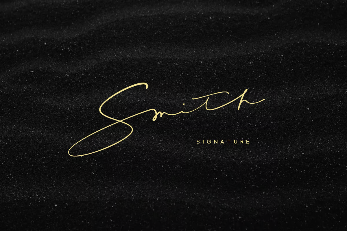 Smith Signature - 字体-光子波动网 | 专业WordPress修复服务，全球范围，快速响应