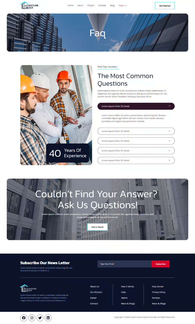 Image [1] - Coastline Build - Construction and Renovation Template Package - Photon Fluctuation Network | Professional WordPress Repair Service, Worldwide, Fast Response