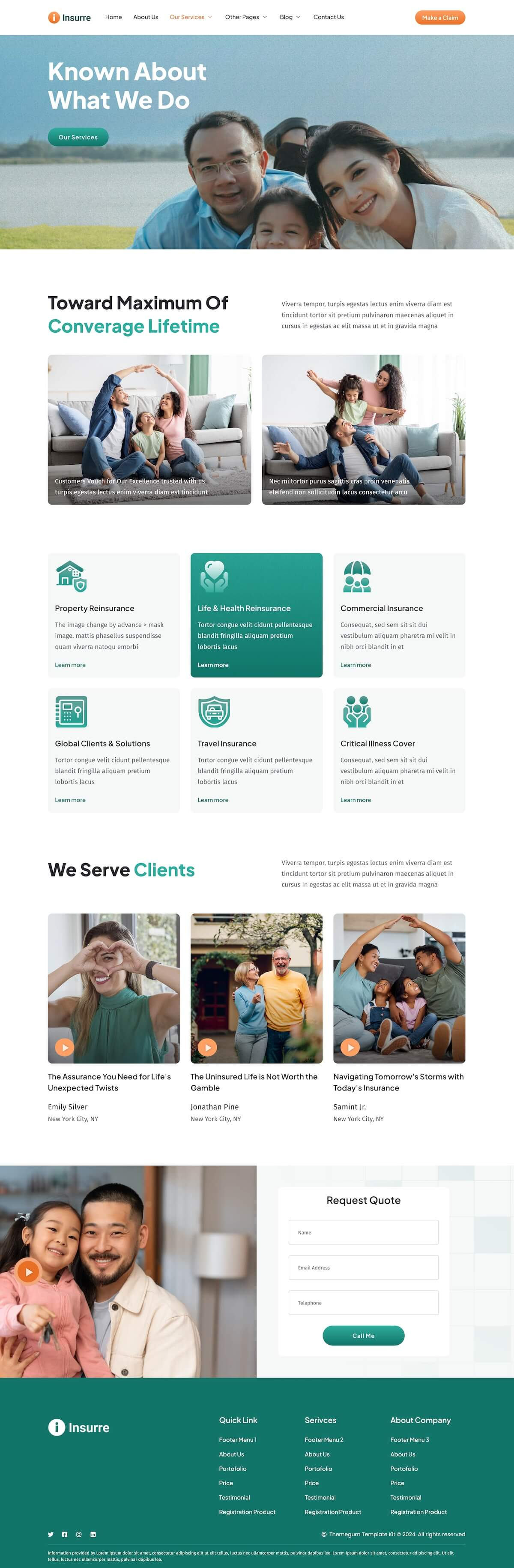 图片[2]-Insurre – 保险代理 Elementor 模板包-光子波动网 | 专业WordPress修复服务，全球范围，快速响应