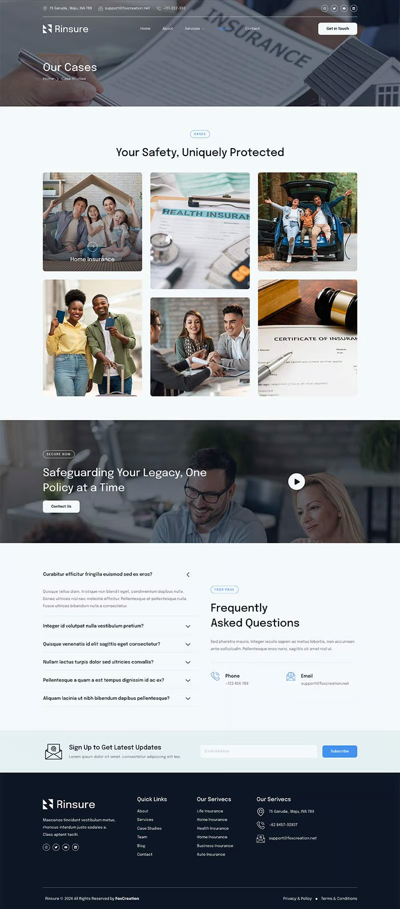 图片[3]-Rinsure – 保险代理 Elementor 模板包-光子波动网 | 专业WordPress修复服务，全球范围，快速响应