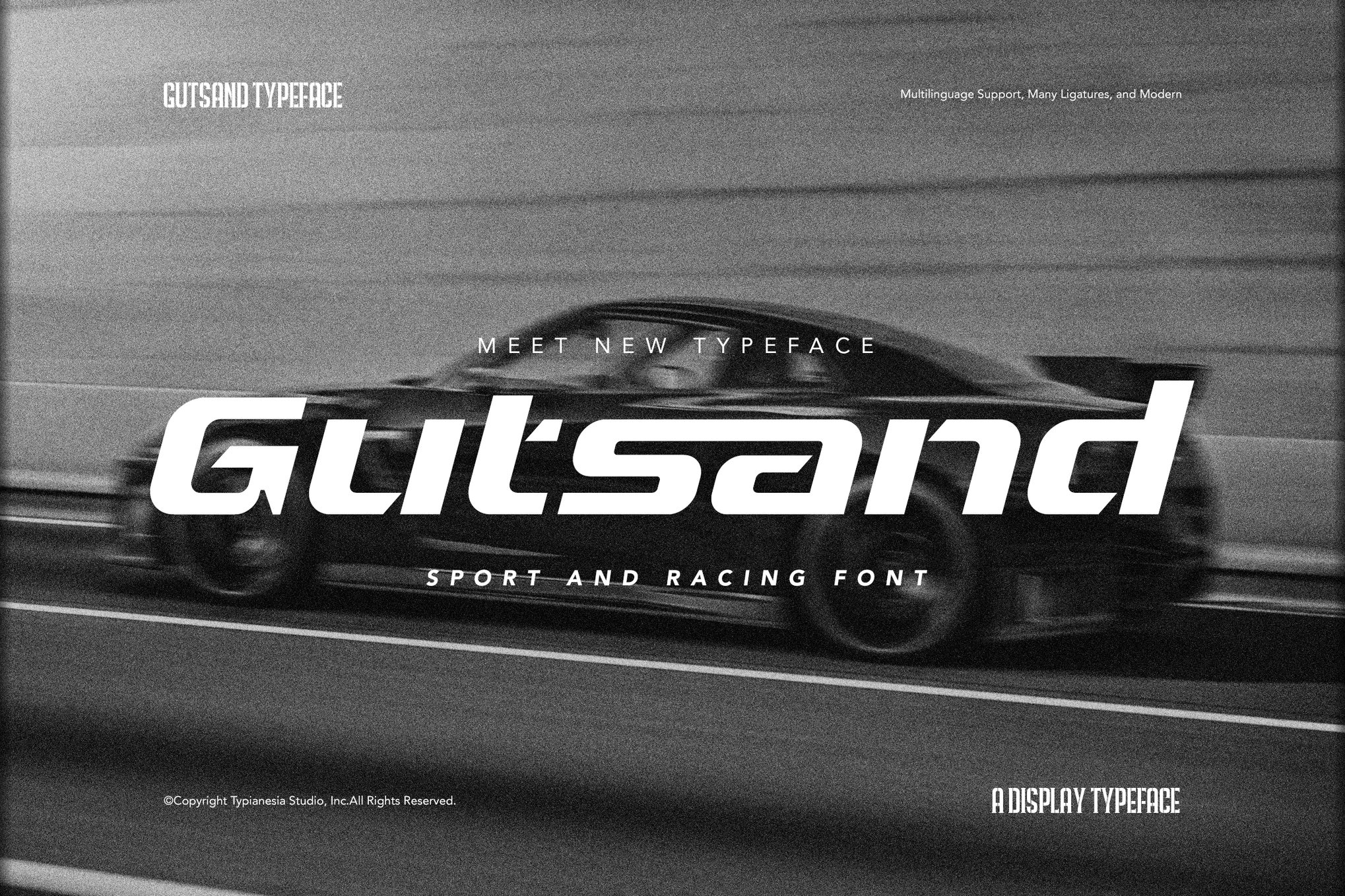 Gutsand - Sports & Racing Style Extended Fonts - photonwave.com | Servicio profesional de reparación de WordPress, alcance global, respuesta rápida