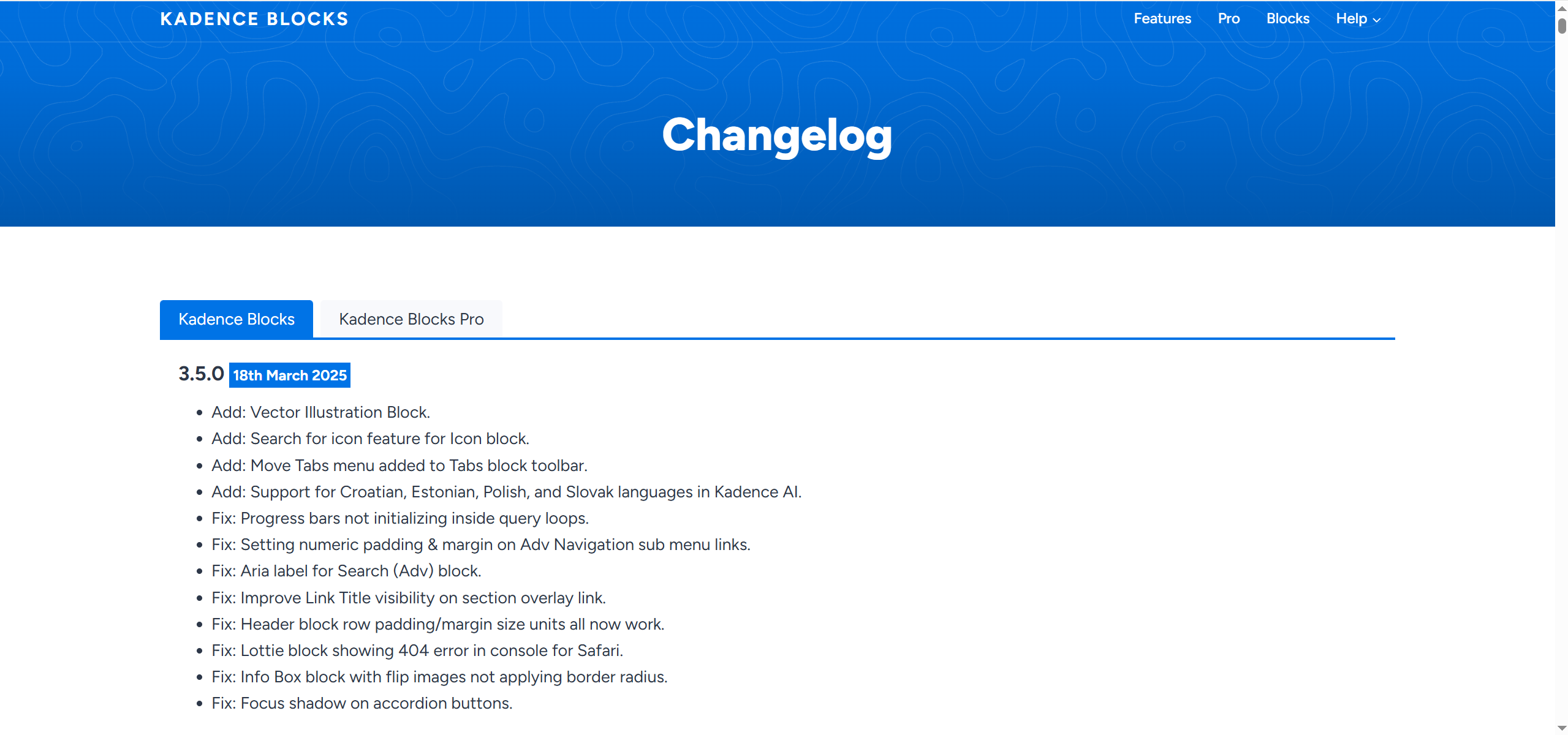 Imagen [2]-Actualización de Kadence Blocks y Kadence Blocks Pro 18 de marzo de 2025: Mejoras y correcciones para mejorar la experiencia de diseño.