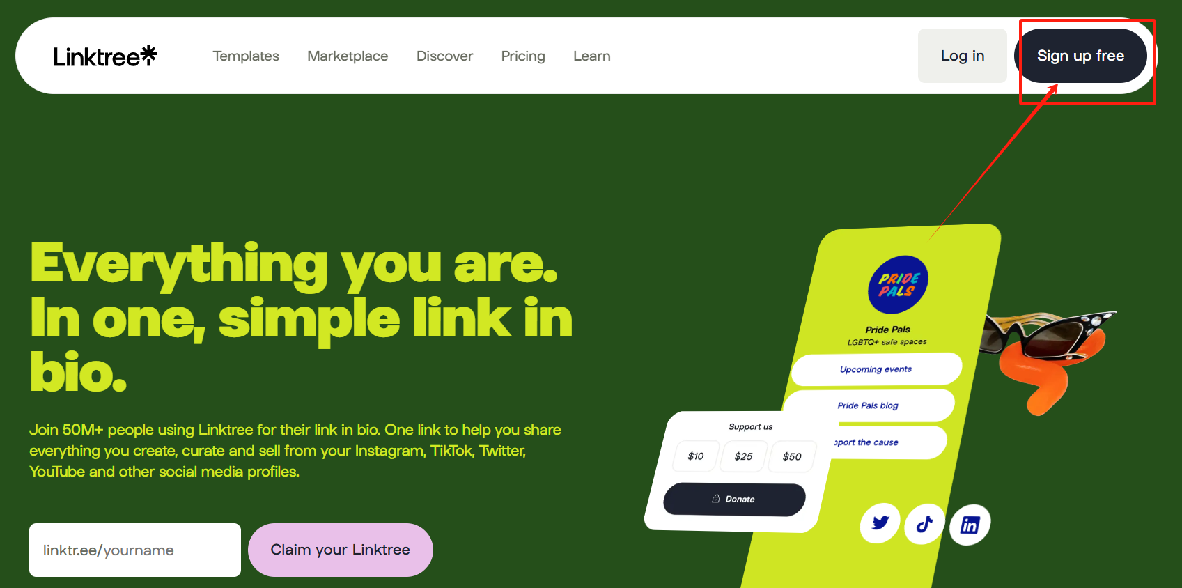 图片[3]-Linktree：社交媒体管理神器，轻松集成多个链接！