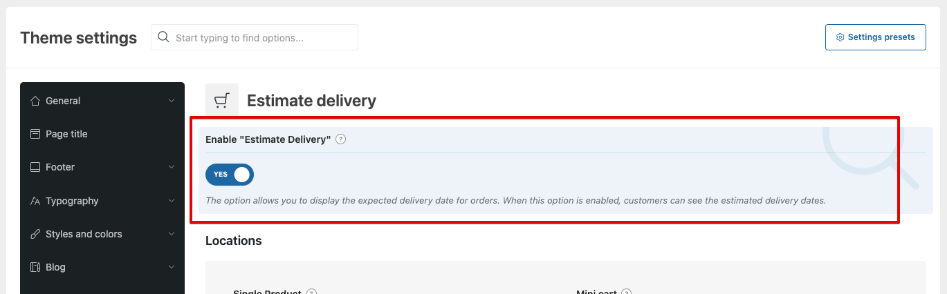 图片[2]-在 WoodMart 主题中启用和配置 WooCommerce 估算送达功能