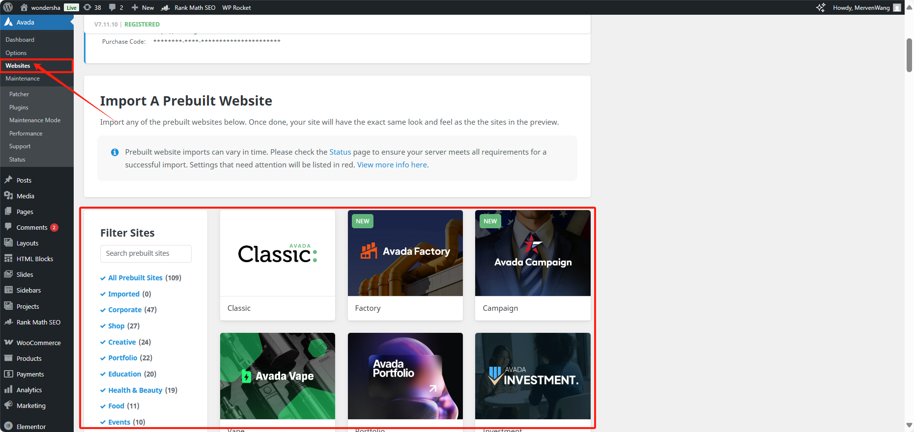 图片[3]-Avada主题教程：如何在Avada主题上导入模板