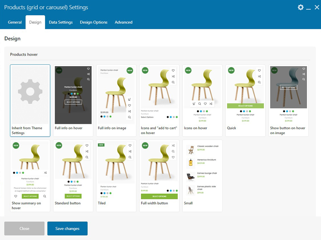 Image [7]-WoodMart Theme WooCommerce Product Display Guide : Configuration de la grille et de la rotation des produits