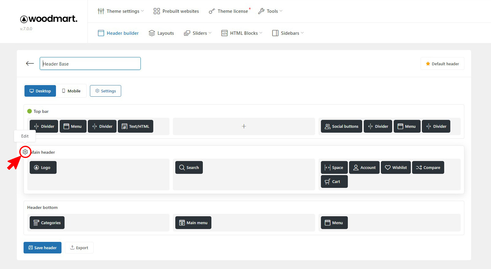 画像[10] - WoodMartテーマヘッダービルダーを使用してウェブサイトのヘッダーを作成し、カスタマイズする方法