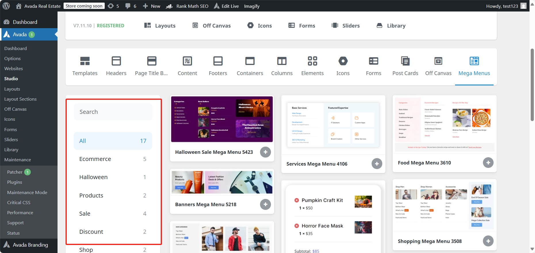 图片[11]-Avada主题教程：如何在Avada主题上设置导航菜单和超级菜单