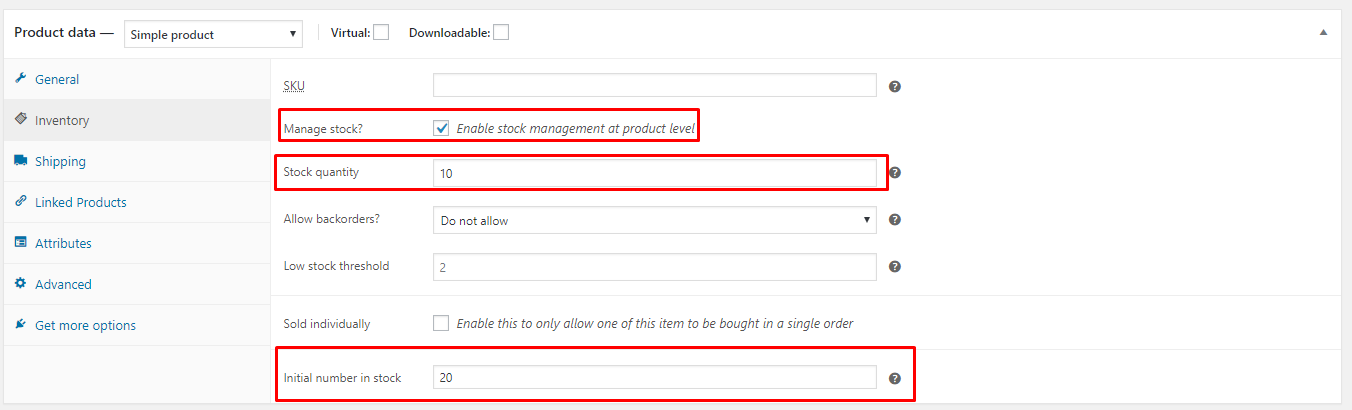 Imagen [14] - Una completa introducción a las tres principales mejoras del tema WoodMart: recuento de visitantes, recuento de ventas y barra de progreso del inventario.