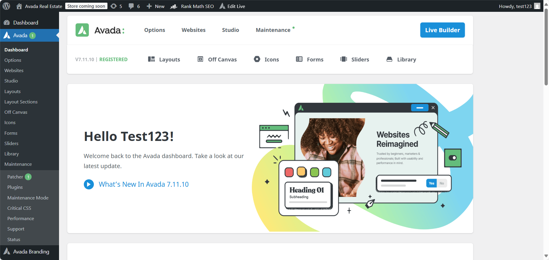 Imagen [3]-Tutorial del tema Avada: cómo crear una presentación de diapositivas en la página de inicio del tema Avada