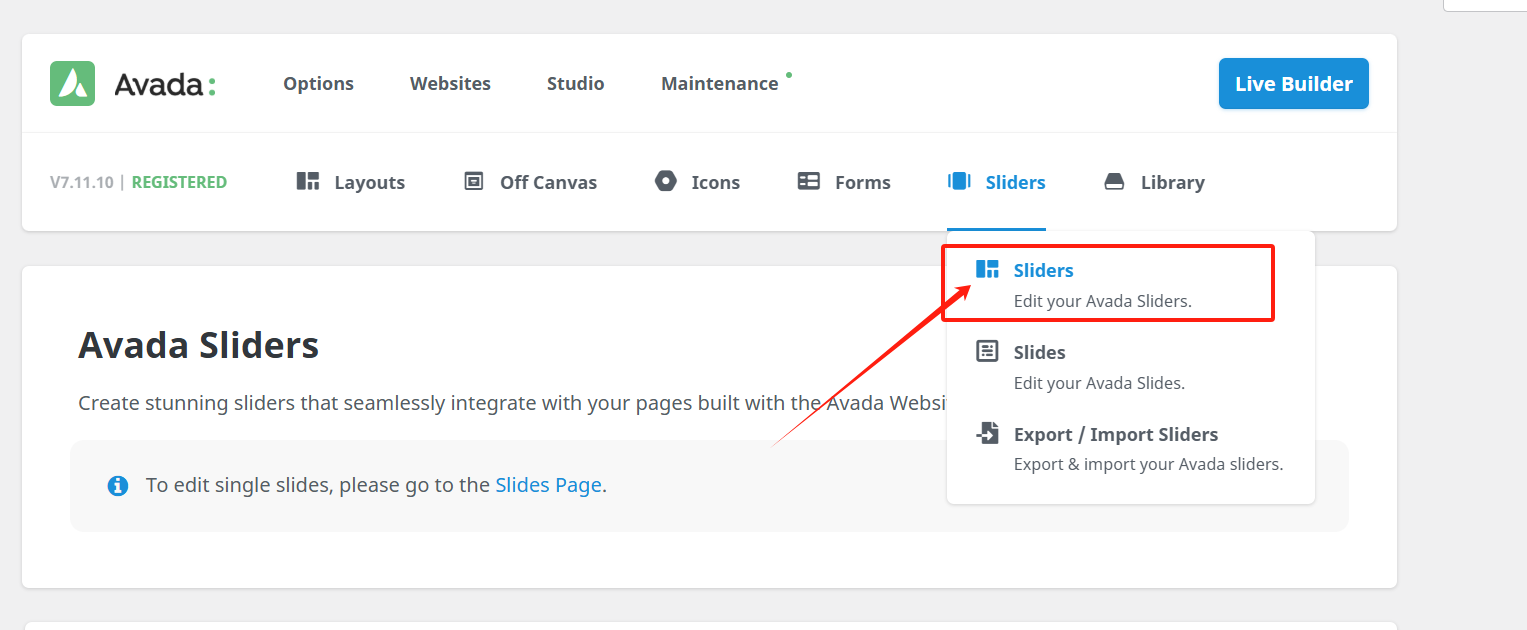 Imagen [5]-Tutorial del tema Avada: cómo crear una presentación de diapositivas en la página de inicio del tema Avada