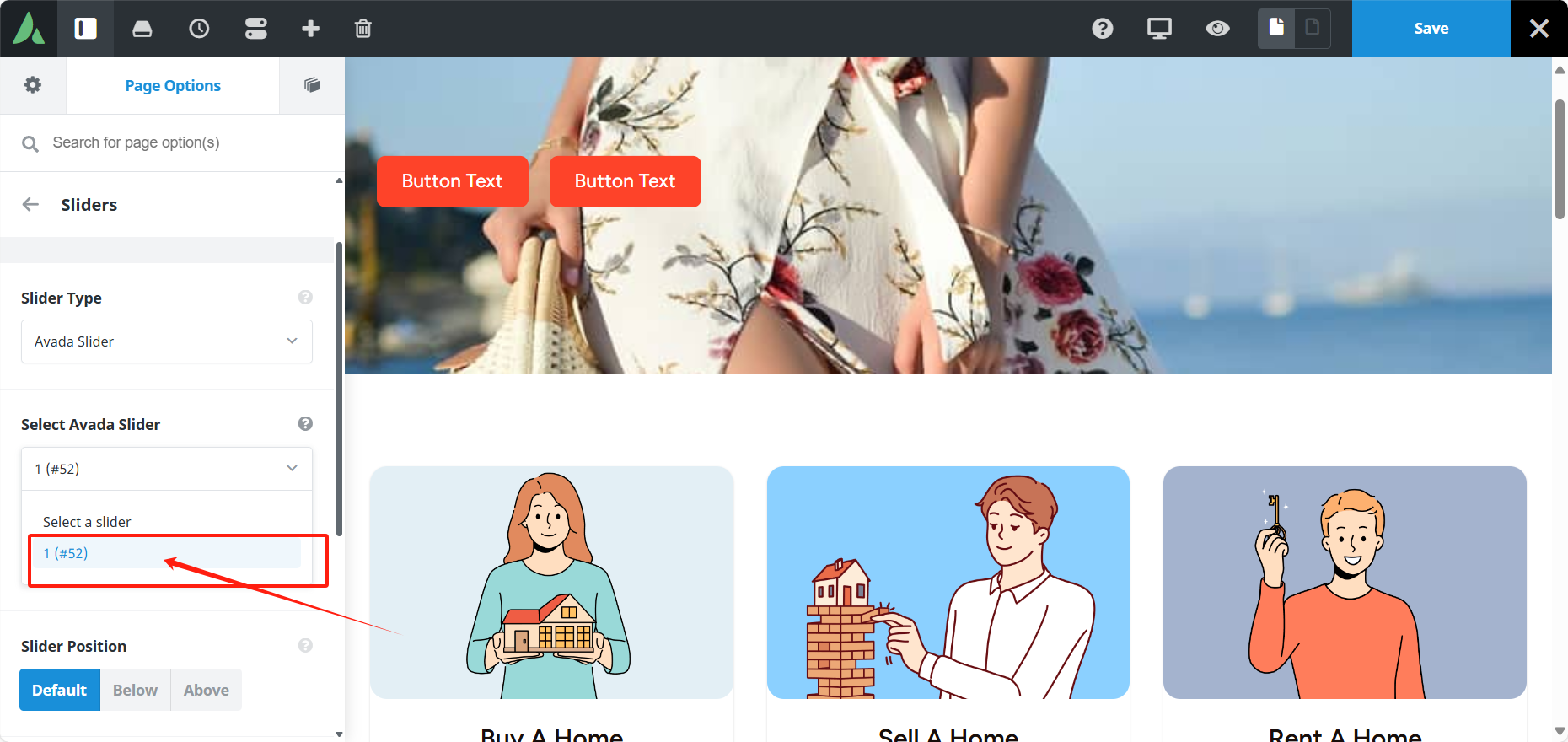 Imagen [10]-Tutorial del tema Avada: cómo crear una presentación de diapositivas en la página de inicio del tema Avada