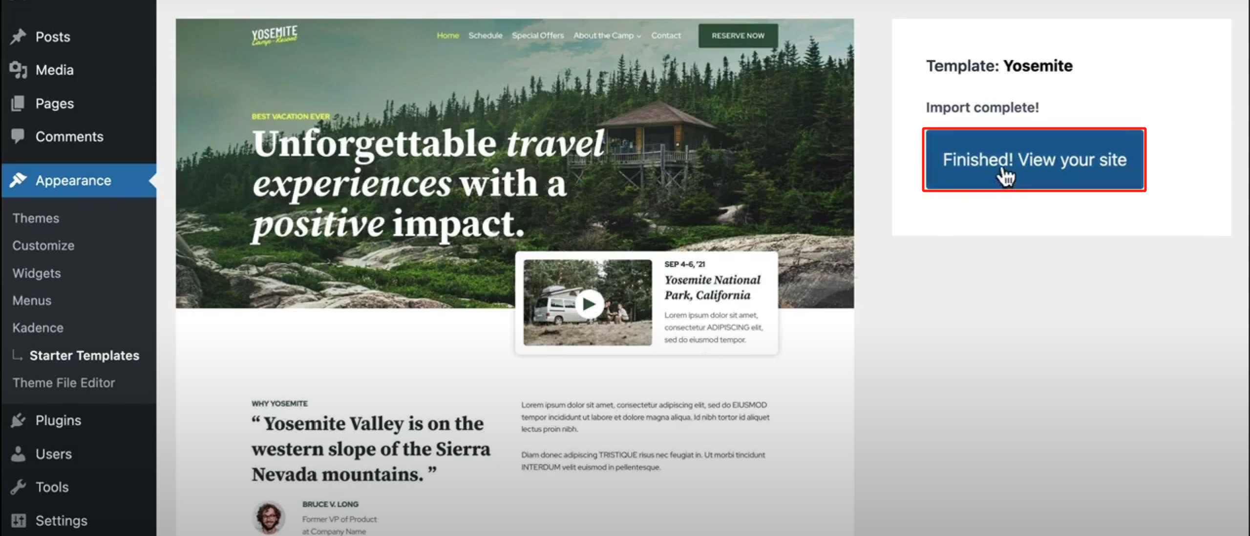 图片[11]-使用Kadence与Kadence Starter Templates轻松搭建和发布WordPress网站