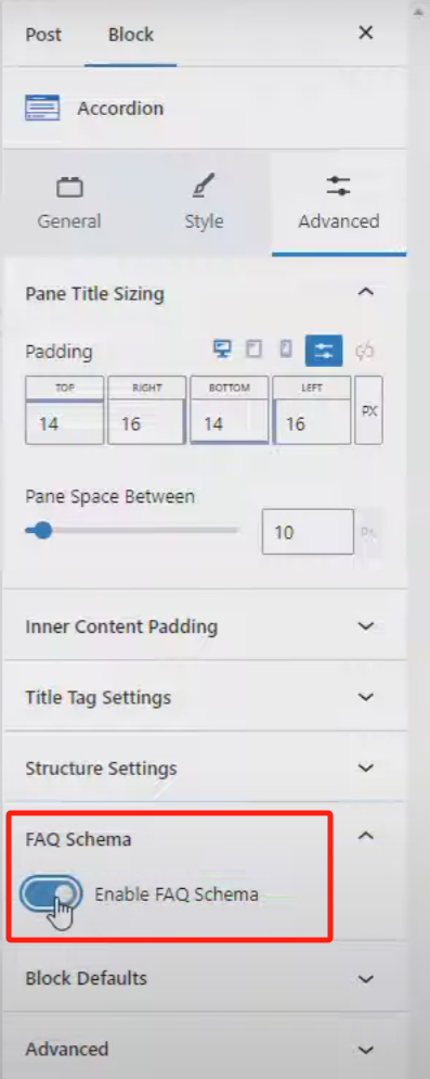 图片[7]-使用 Kadence Blocks 为 WordPress 网站添加 FAQ 结构提升搜索表现
