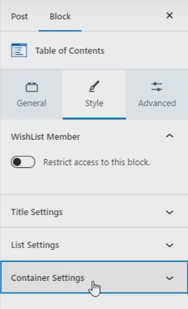 图片[5]-Kadence 教学：在 WordPress 网站中插入内容目录提升结构与 SEO