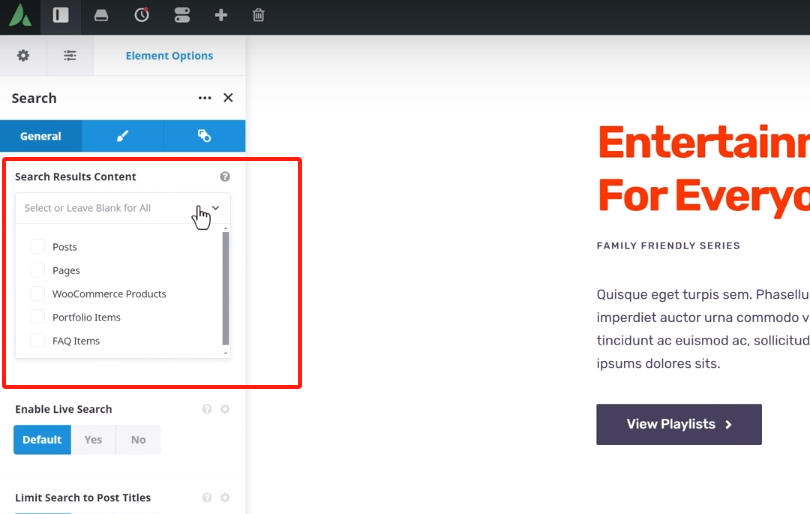 图片[6]-Avada主题教程：使用Search Element，让网站搜索更智能、实用、便捷