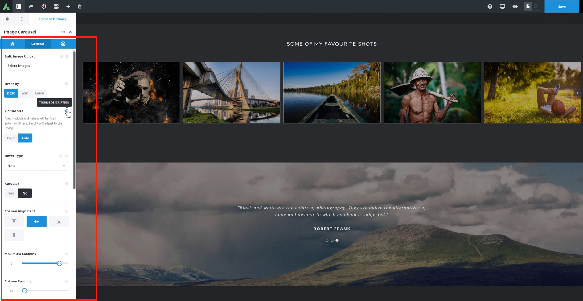 图片[5]-Avada主题教程：如何用Image Carousel元素打造首页的图片轮播效果