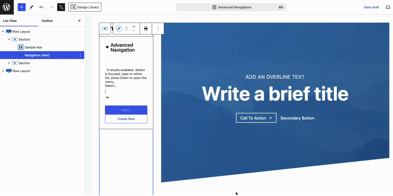 Image [3] - Kadence Advanced Navigation Block Complete Tutorial: Building Flexible and Customizable WordPress Navigation Menus