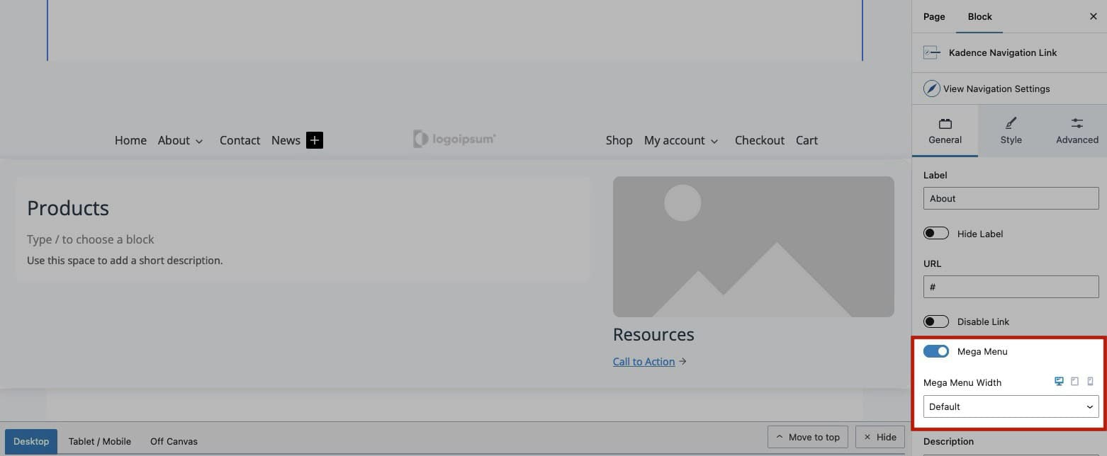 Image [13] - Kadence Advanced Navigation Complete Tutorial: Submenu and Mega Menu Layout and Styling