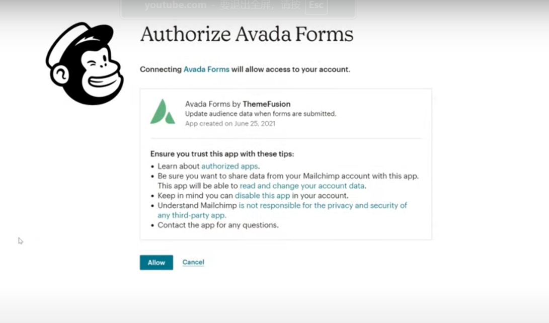 图片[6]-Avada主题教程：如何将 Avada 表单与 Mailchimp 集成