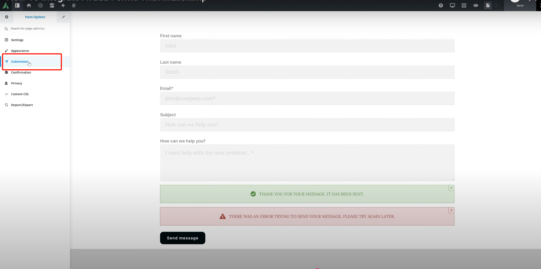 图片[7]-Avada主题教程：如何将 Avada 表单与 Mailchimp 集成