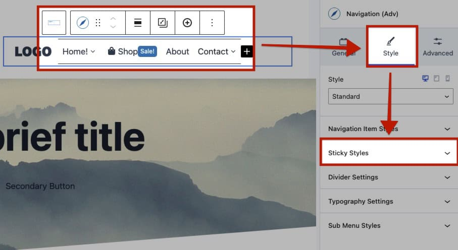 画像[18]-Kadenceチュートリアル：スティッキー＆トランスペアレント・ヘッダー実装完全ガイド